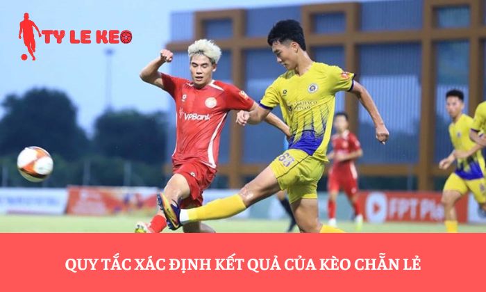 Quy tắc xác định kết quả của kèo chẵn lẻ